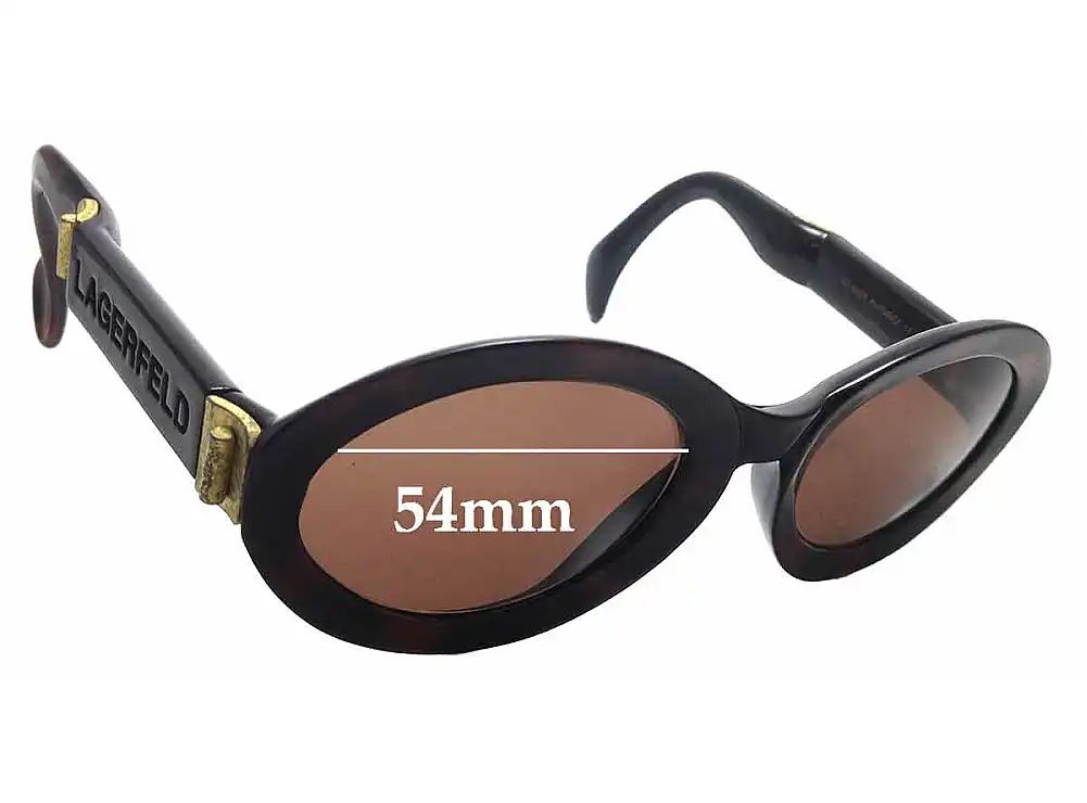 Sunglass Fix Ersatzgläser für Karl Lagerfeld 4106 - 54mm Wide Sunglass Fix Ersatzgläser für Karl Lagerfeld 4106 - 54mm Wide