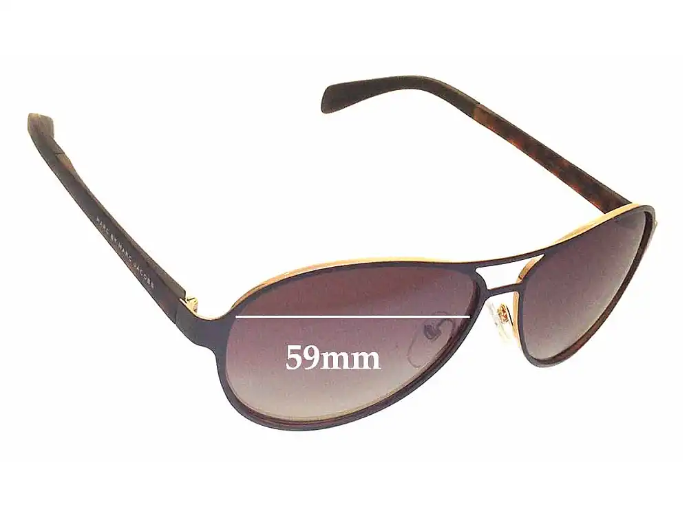 Sunglass Fix Ersatzgläser für Marc by Marc Jacobs MMJ 454/S - 59mm Wide Sunglass Fix Ersatzgläser für Marc by Marc Jacobs MMJ 454/S - 59mm Wide
