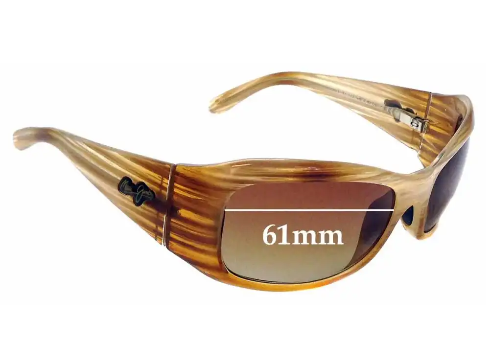Sunglass Fix Ersatzgläser für Maui Jim MJ134 Hibiscus - 61mm Wide Sunglass Fix Ersatzgläser für Maui Jim MJ134 Hibiscus - 61mm Wide