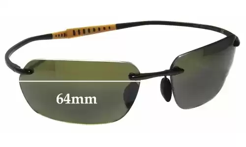 Sunglass Fix Ersatzgläser für Maui Jim MJ743 Alakai - 64mm Wide Sunglass Fix Ersatzgläser für Maui Jim MJ743 Alakai - 64mm Wide