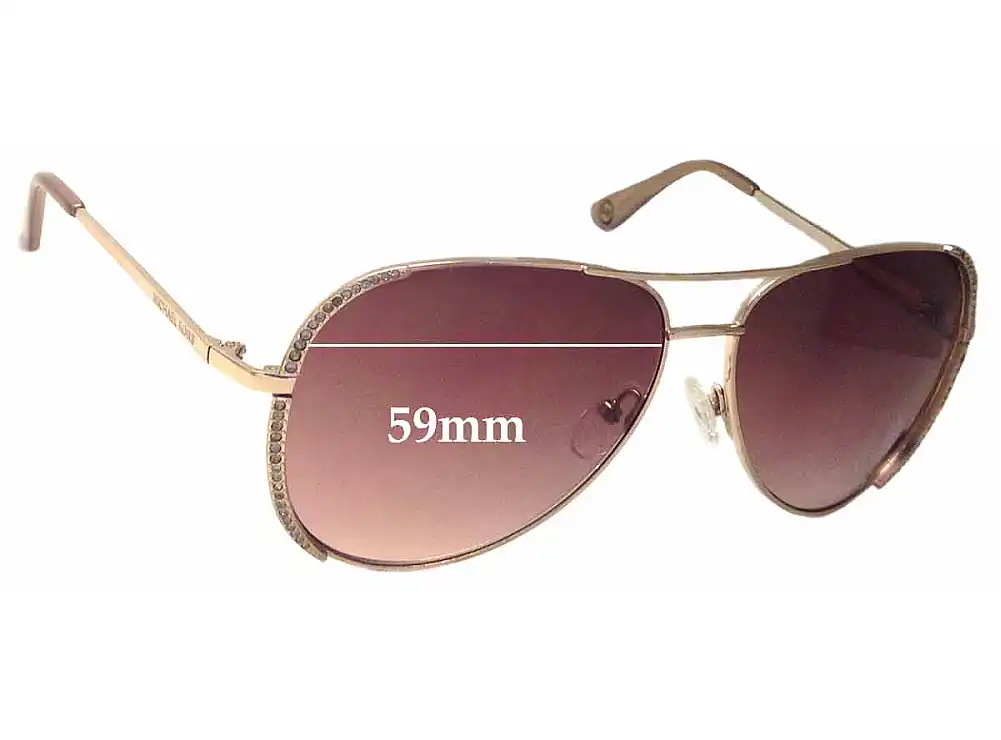 Sunglass Fix Ersatzgläser für Michael Kors M2062S Sadie - 59mm Wide Sunglass Fix Ersatzgläser für Michael Kors M2062S Sadie - 59mm Wide