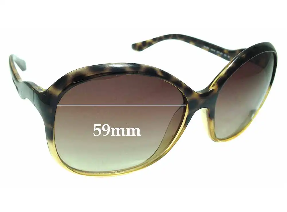 Sunglass Fix Ersatzgläser für Miu Miu SMU06L - 59mm Wide Sunglass Fix Ersatzgläser für Miu Miu SMU06L - 59mm Wide