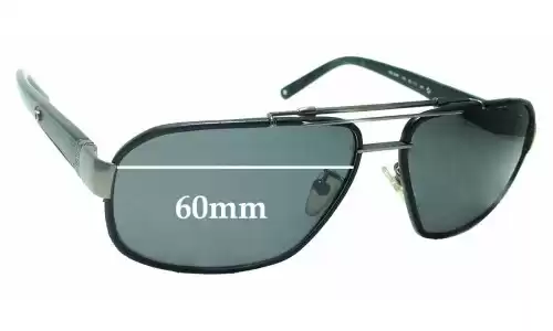 Sunglass Fix Ersatzgläser für Montblanc MB 366S - 60mm Wide Sunglass Fix Ersatzgläser für Montblanc MB 366S - 60mm Wide