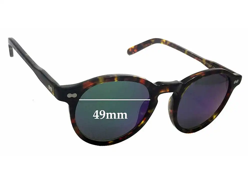 Sunglass Fix Ersatzgläser für Moscot Miltzen - 49mm Wide Sunglass Fix Ersatzgläser für Moscot Miltzen - 49mm Wide