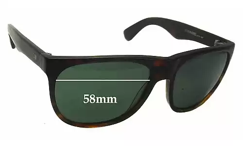 Sunglass Fix Ersatzgläser für Otis Nevermind - 58mm Wide Sunglass Fix Ersatzgläser für Otis Nevermind - 58mm Wide