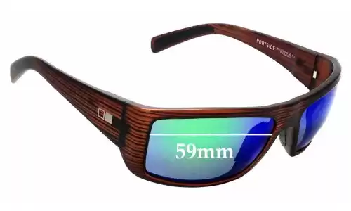 Sunglass Fix Ersatzgläser für Otis Portside - 59mm Wide Sunglass Fix Ersatzgläser für Otis Portside - 59mm Wide