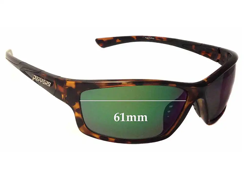 Sunglass Fix Ersatzgläser für Peppers Nomad - 61mm Wide Sunglass Fix Ersatzgläser für Peppers Nomad - 61mm Wide