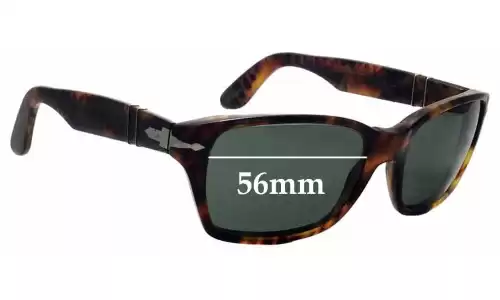 Sunglass Fix Ersatzgläser für Persol 3040-S - 56mm Wide Persol 3040-S Ersatzlinsen 56mm wide