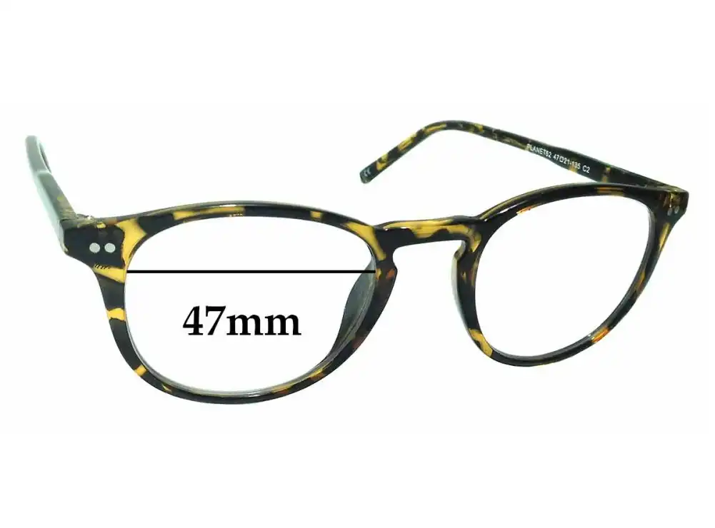 Sunglass Fix Ersatzgläser für Planet Planet 52 - 47mm Wide Sunglass Fix Ersatzgläser für Planet Planet 52 - 47mm Wide