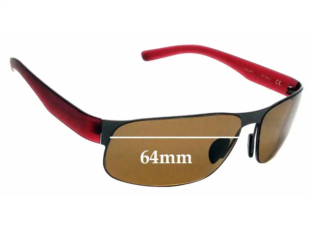 Sunglass Fix Ersatzgläser für Porsche P 8531 - 64mm Wide Sunglass Fix Ersatzgläser für Porsche P 8531 - 64mm Wide