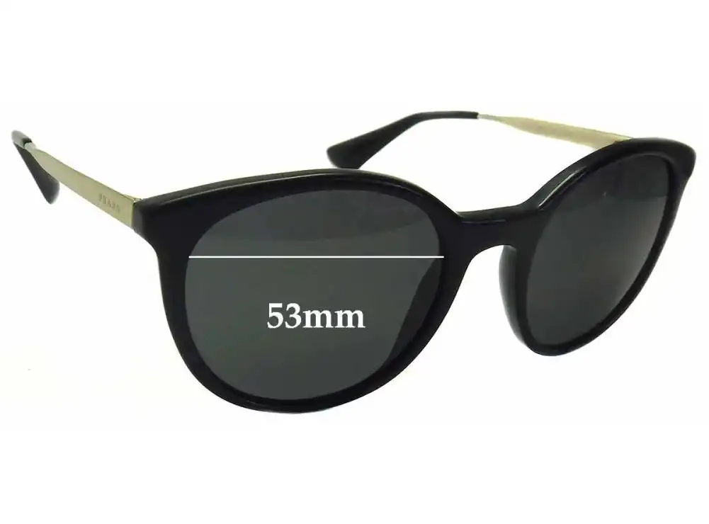Sunglass Fix Ersatzgläser für Prada SPR17S & PR17SS - 53mm Wide Sunglass Fix Ersatzgläser für Prada SPR17S & PR17SS - 53mm Wide
