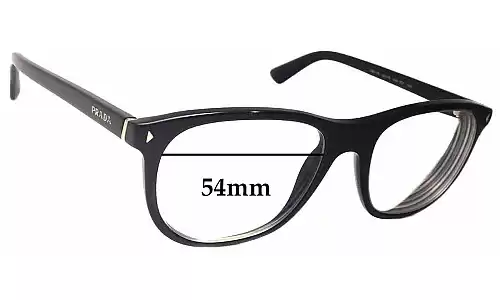 Sunglass Fix Ersatzgläser für Prada VPR17R & PR17VR - 54mm Wide Sunglass Fix Ersatzgläser für Prada VPR17R & PR17VR - 54mm Wide