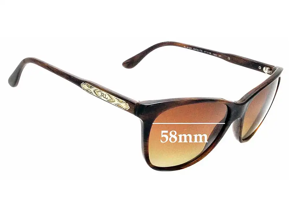 Sunglass Fix Ersatzgläser für Polo RL 8120 - 58mm Wide Sunglass Fix Ersatzgläser für Polo RL 8120 - 58mm Wide
