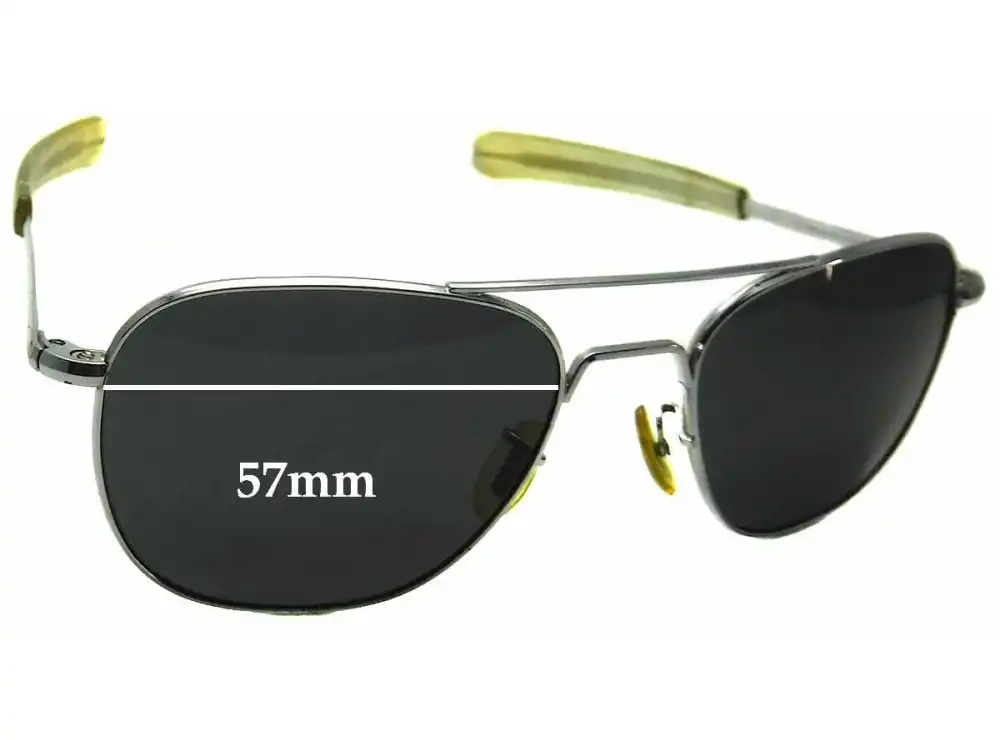 Sunglass Fix Ersatzgläser für Randolph Engineering RE 5 1/2 - 58mm Wide Sunglass Fix Ersatzgläser für Randolph Engineering RE 5 1/2 - 58mm Wide