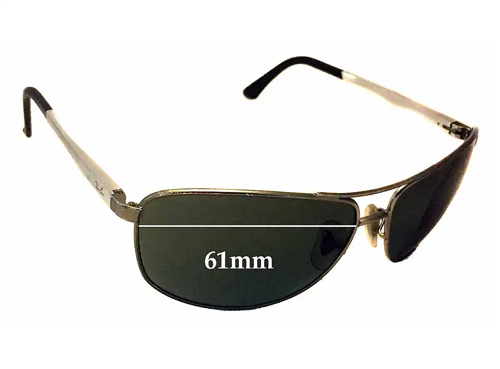 Sunglass Fix Ersatzgläser für Ray-Ban RB3506 - 61mm Wide Sunglass Fix Ersatzgläser für Ray-Ban RB3506 - 61mm Wide