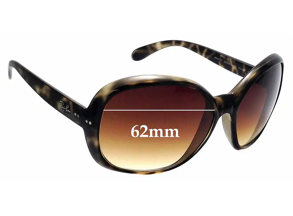 Sunglass Fix Ersatzgläser für Ray-Ban RB4113 Jackie Ohh III - 62mm Wide Sunglass Fix Ersatzgläser für Ray-Ban RB4113 Jackie Ohh III - 62mm Wide