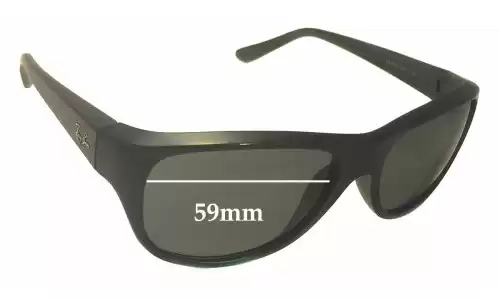 Sunglass Fix Ersatzgläser für Ray-Ban RB4138 - 59mm Wide Sunglass Fix Ersatzgläser für Ray-Ban RB4138 - 59mm Wide