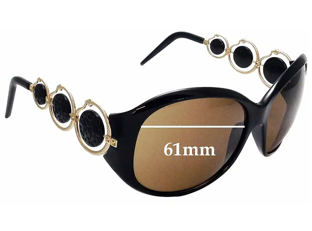 Sunglass Fix Ersatzgläser für Roberto Cavalli Blenda 440S - 61mm Wide Sunglass Fix Ersatzgläser für Roberto Cavalli Blenda 440S - 61mm Wide