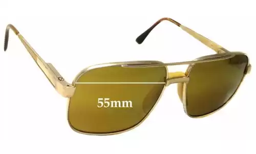 Sunglass Fix Ersatzgläser für Safilo Elasta 3055 - 55mm Wide Safilo Elasta 3055 Ersatzlinsen 55mm wide