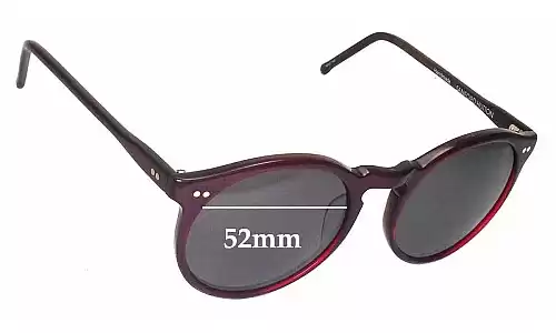 Sunglass Fix Ersatzgläser für Sanford Hutton Colors in Optics Stutz C911 - 52mm Wide Sunglass Fix Ersatzgläser für Sanford Hutton Colors in Optics Stutz C911 - 52mm Wide