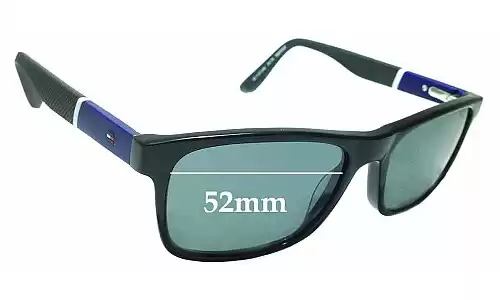 Sunglass Fix Ersatzgläser für Tommy Hilfiger TH 73 - 52mm Wide Tommy Hilfiger TH 73 Ersatzlinsen 52mm wide