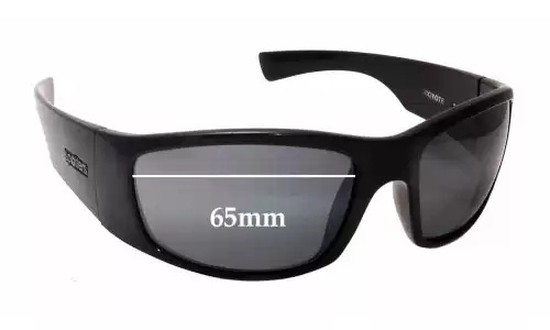 Sunglass Fix Ersatzgläser für Spotters Coyote - 65mm Wide Spotters Coyote Ersatzlinsen 65mm wide