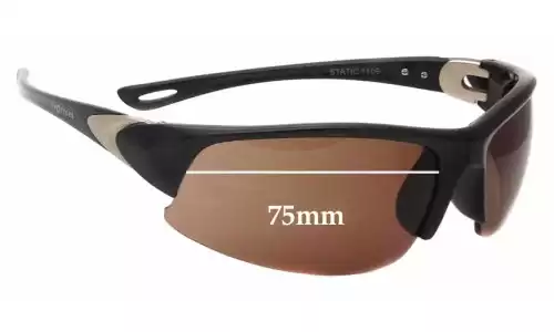 Sunglass Fix Ersatzgläser für Spotters Static - 75mm Wide Spotters Static Ersatzlinsen 75mm wide