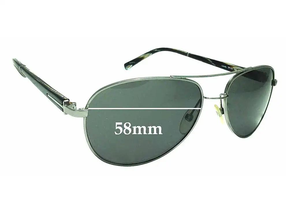 Sunglass Fix Ersatzgläser für Tom Ford Camillo TF113 - 58mm Wide Sunglass Fix Ersatzgläser für Tom Ford Camillo TF113 - 58mm Wide