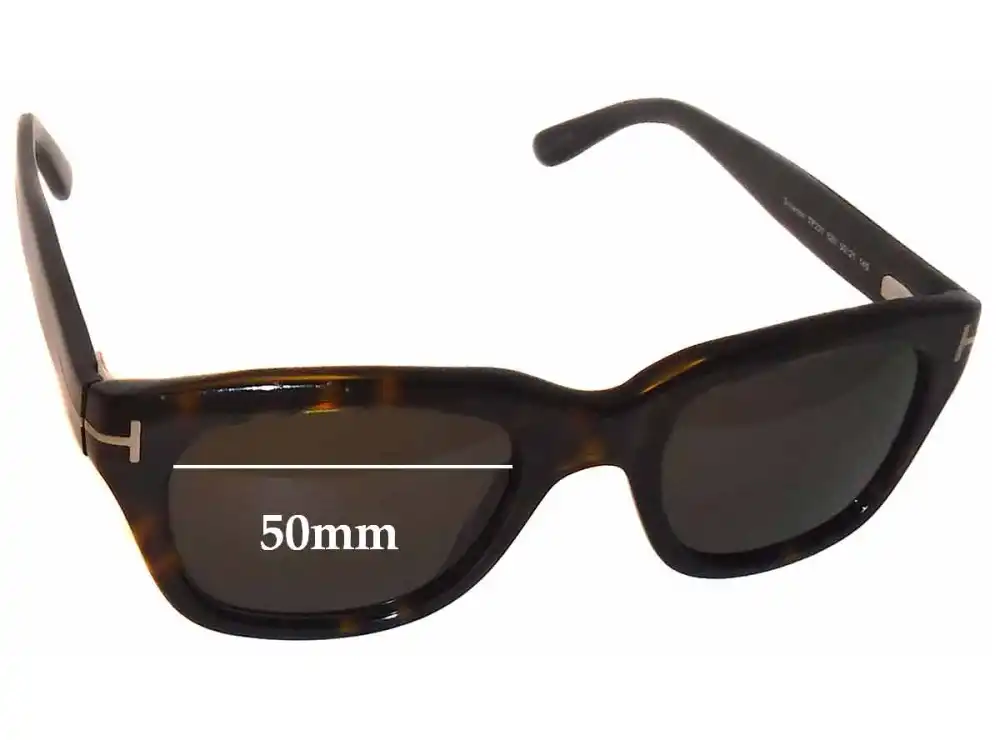 Sunglass Fix Ersatzgläser für Tom Ford Snowdon TF237 - 50mm Wide Sunglass Fix Ersatzgläser für Tom Ford Snowdon TF237 - 50mm Wide