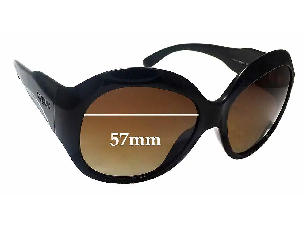 Sunglass Fix Ersatzgläser für Vogue VO2565-SB - 57mm Wide Sunglass Fix Ersatzgläser für Vogue VO2565-SB - 57mm Wide