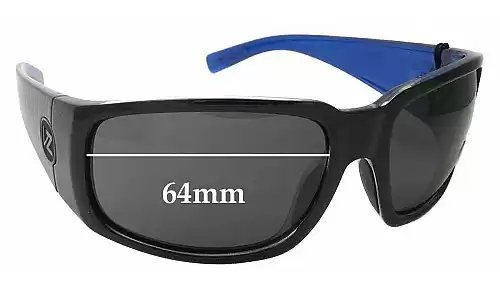 Sunglass Fix Ersatzgläser für Von Zipper Palooka - 64mm Wide Sunglass Fix Ersatzgläser für Von Zipper Palooka - 64mm Wide