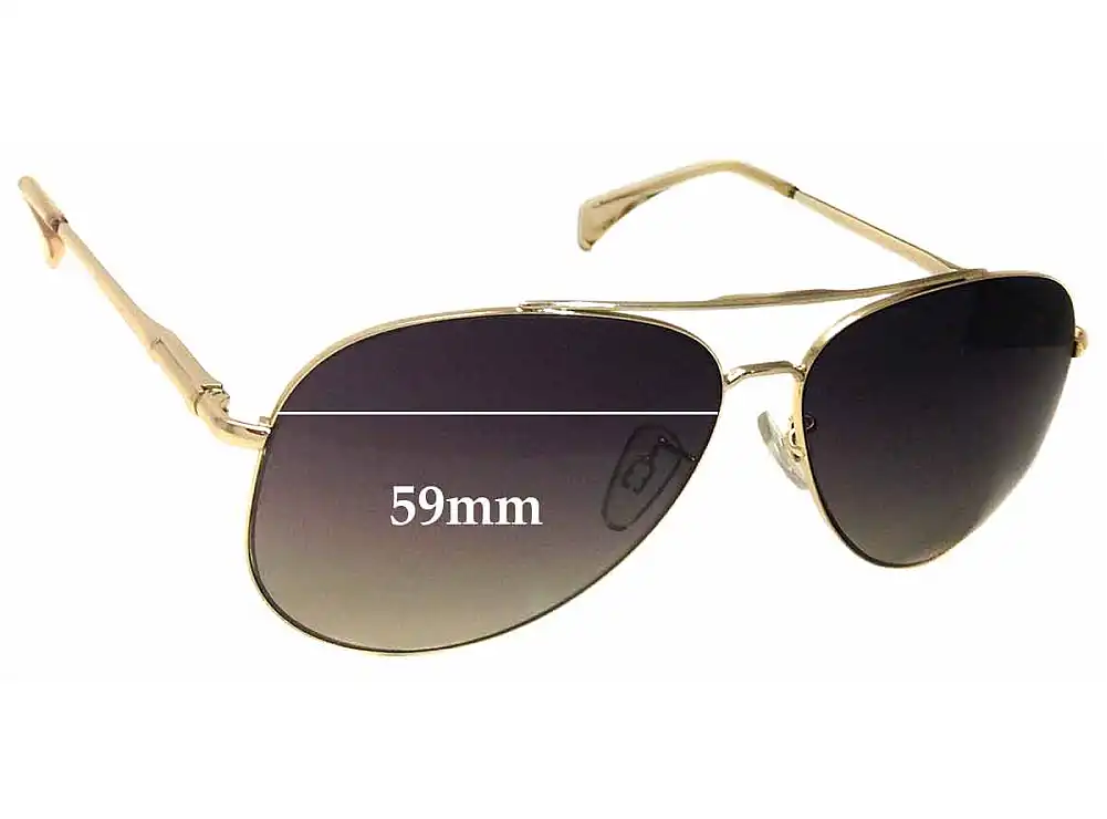 Sunglass Fix Ersatzgläser für Witchery Malia - 59mm Wide Sunglass Fix Ersatzgläser für Witchery Malia - 59mm Wide