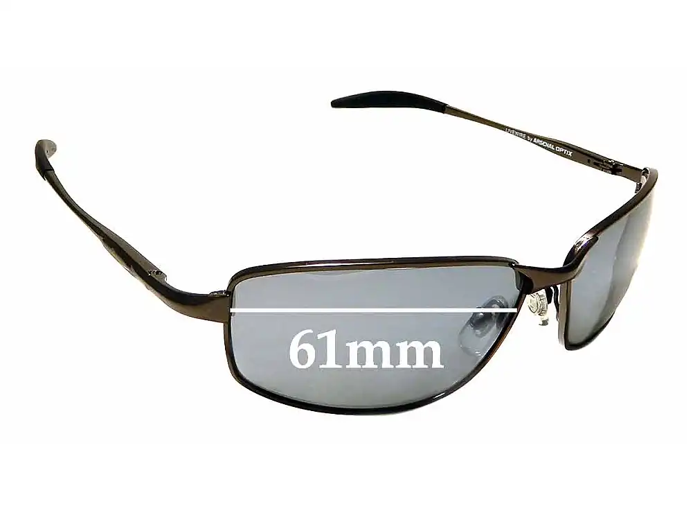 Sunglass Fix Ersatzgläser für Arsenal Optix Livewire - 61mm Wide Sunglass Fix Ersatzgläser für Arsenal Optix Livewire - 61mm Wide