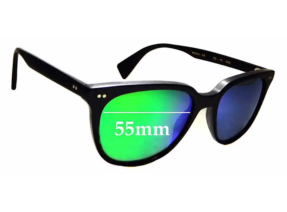 Sunglass Fix Ersatzgläser für Article One Walton - 55mm Wide Sunglass Fix Ersatzgläser für Article One Walton - 55mm Wide