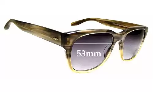 Sunglass Fix Ersatzgläser für Barton Perreira Lawford - 53mm Wide Sunglass Fix Ersatzgläser für Barton Perreira Lawford - 53mm Wide