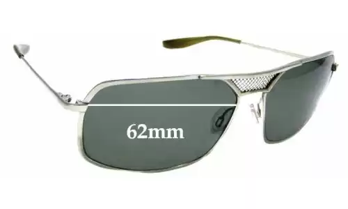 Sunglass Fix Ersatzgläser für Barton Perreira Swindler - 62mm Wide Sunglass Fix Ersatzgläser für Barton Perreira Swindler - 62mm Wide