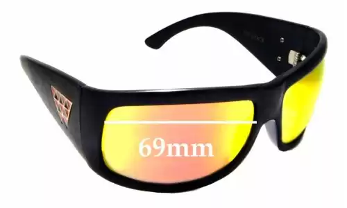 Sunglass Fix Ersatzgläser für Black Flys Fly Coca - 69mm Wide Sunglass Fix Ersatzgläser für Black Flys Fly Coca - 69mm Wide