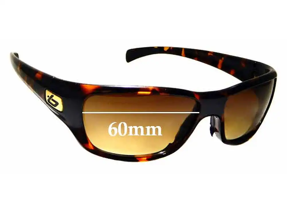 Sunglass Fix Ersatzgläser für Bolle Crown - 60mm Wide Sunglass Fix Ersatzgläser für Bolle Crown - 60mm Wide