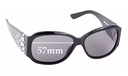 Sunglass Fix Ersatzgläser für Brighton Maharani - 57mm Wide Brighton Maharani Ersatzlinsen 57mm wide