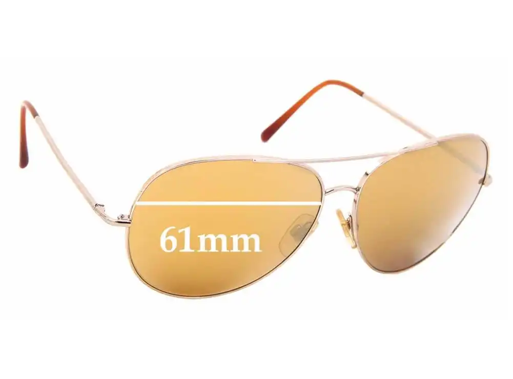 Sunglass Fix Ersatzgläser für Burberry B 3008 - 61mm Wide Sunglass Fix Ersatzgläser für Burberry B 3008 - 61mm Wide