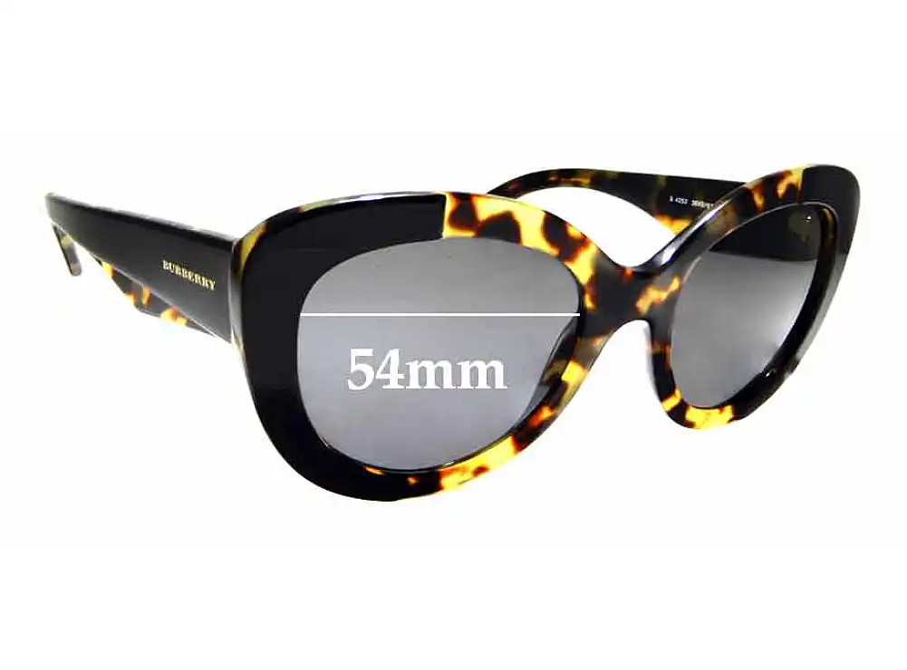 Sunglass Fix Ersatzgläser für Burberry B 4253 - 54mm Wide Sunglass Fix Ersatzgläser für Burberry B 4253 - 54mm Wide
