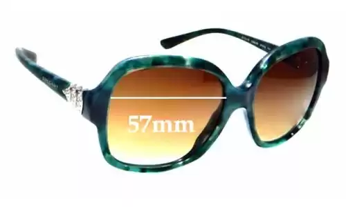 Sunglass Fix Ersatzgläser für Bvlgari 8124-B - 57mm Wide Sunglass Fix Ersatzgläser für Bvlgari 8124-B - 57mm Wide