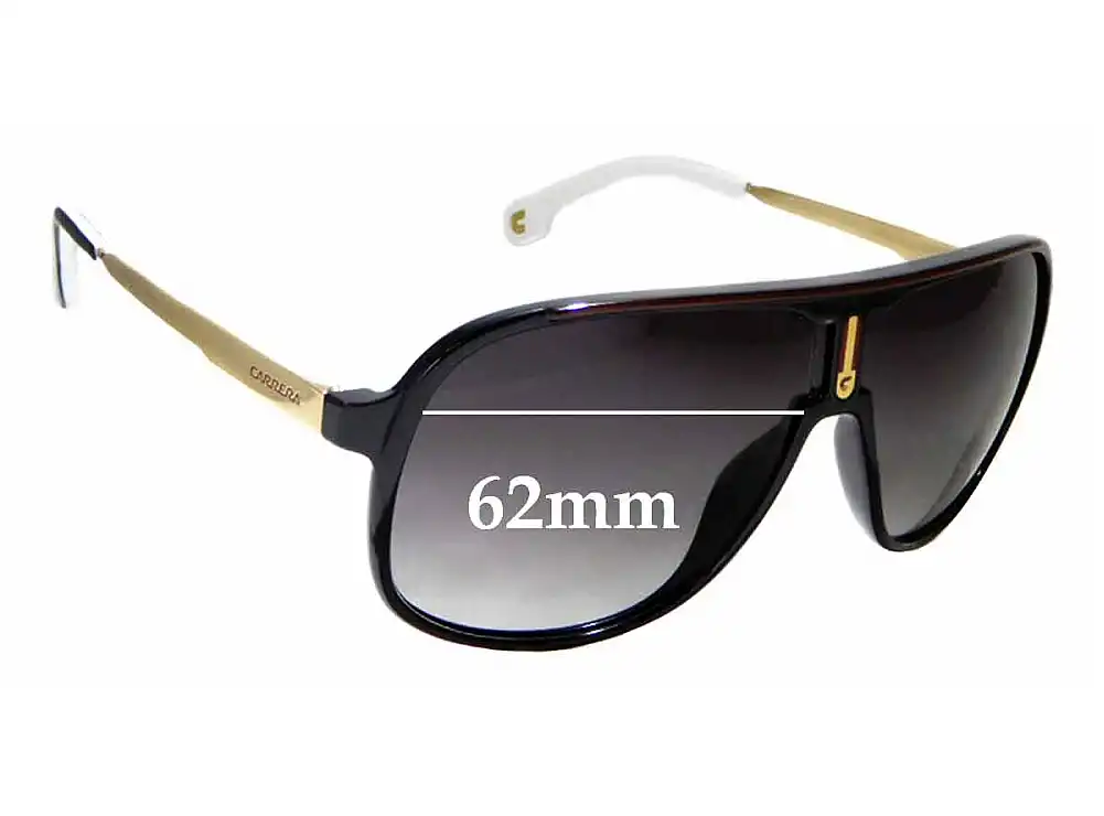 Sunglass Fix Ersatzgläser für Carrera 1007/S - 62mm Wide Sunglass Fix Ersatzgläser für Carrera 1007/S - 62mm Wide