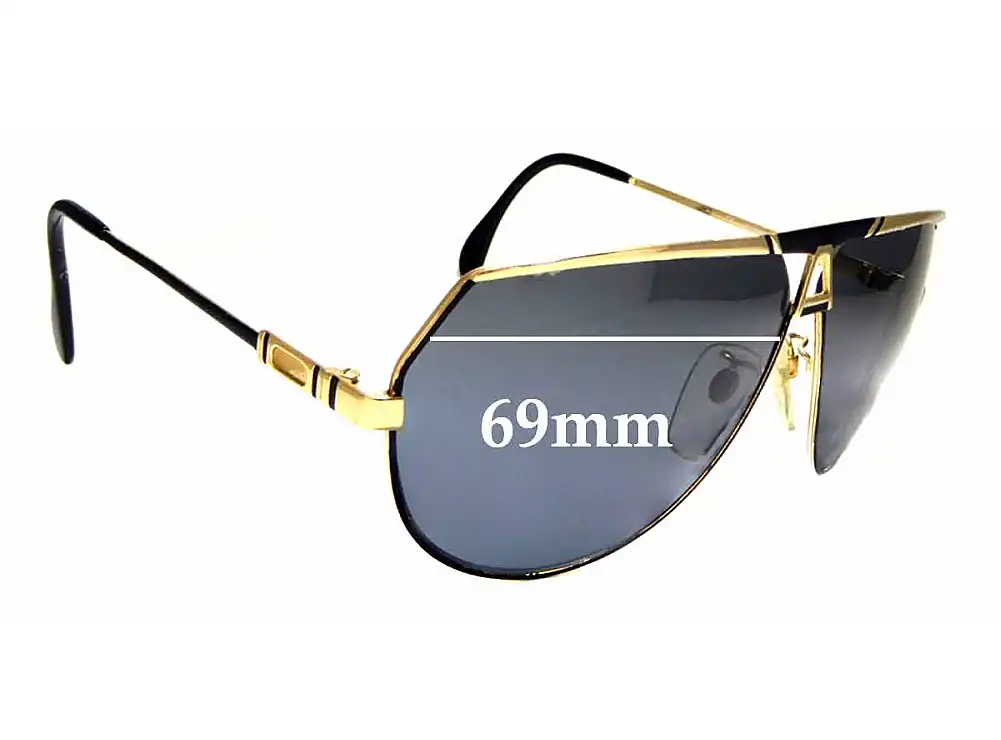 Sunglass Fix Ersatzgläser für Cazal MOD 953 - 69mm Wide Sunglass Fix Ersatzgläser für Cazal MOD 953 - 69mm Wide