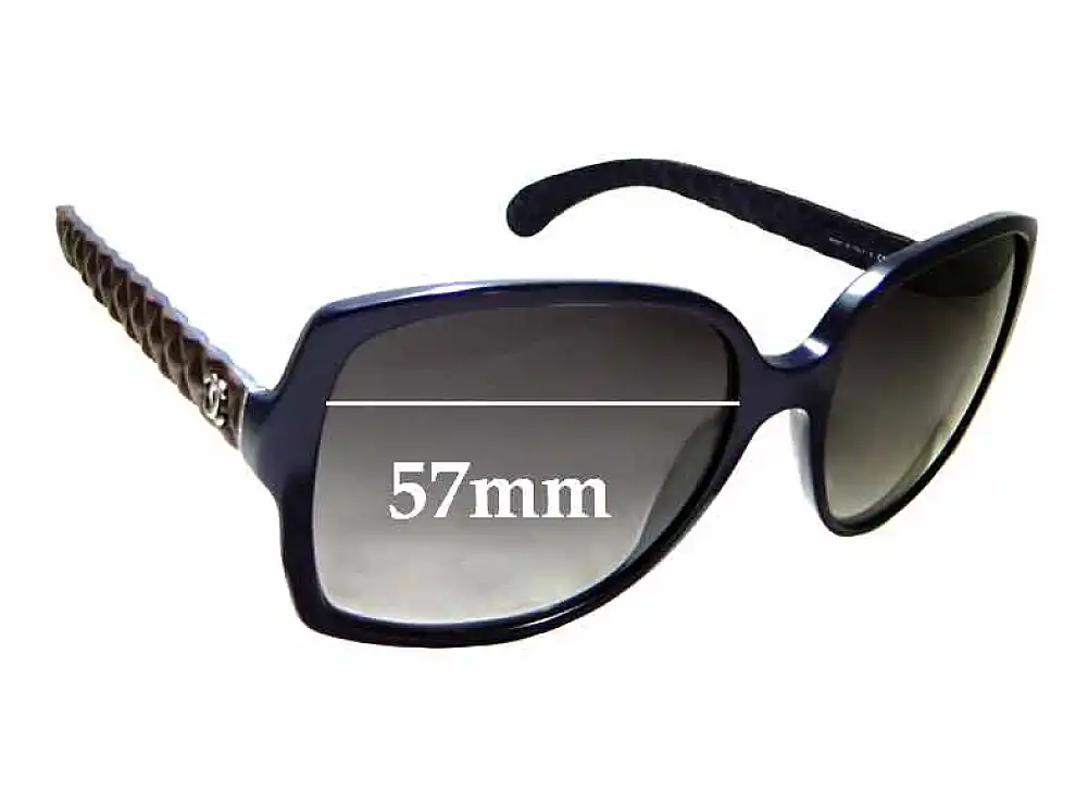 Sunglass Fix Ersatzgläser für Chanel 5289-Q - 57mm Wide Sunglass Fix Ersatzgläser für Chanel 5289-Q - 57mm Wide