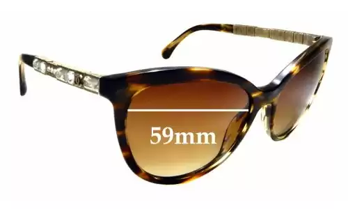 Sunglass Fix Ersatzgläser für Chanel 5307-B - 59mm Wide Sunglass Fix Ersatzgläser für Chanel 5307-B - 59mm Wide