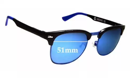 Sunglass Fix Ersatzgläser für Chilli Beans Varginha X96 - 51mm Wide Sunglass Fix Ersatzgläser für Chilli Beans Varginha X96 - 51mm Wide