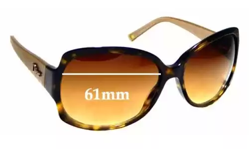 Sunglass Fix Ersatzgläser für Christian Dior Granville1 - 61mm Wide Sunglass Fix Ersatzgläser für Christian Dior Granville1 - 61mm Wide