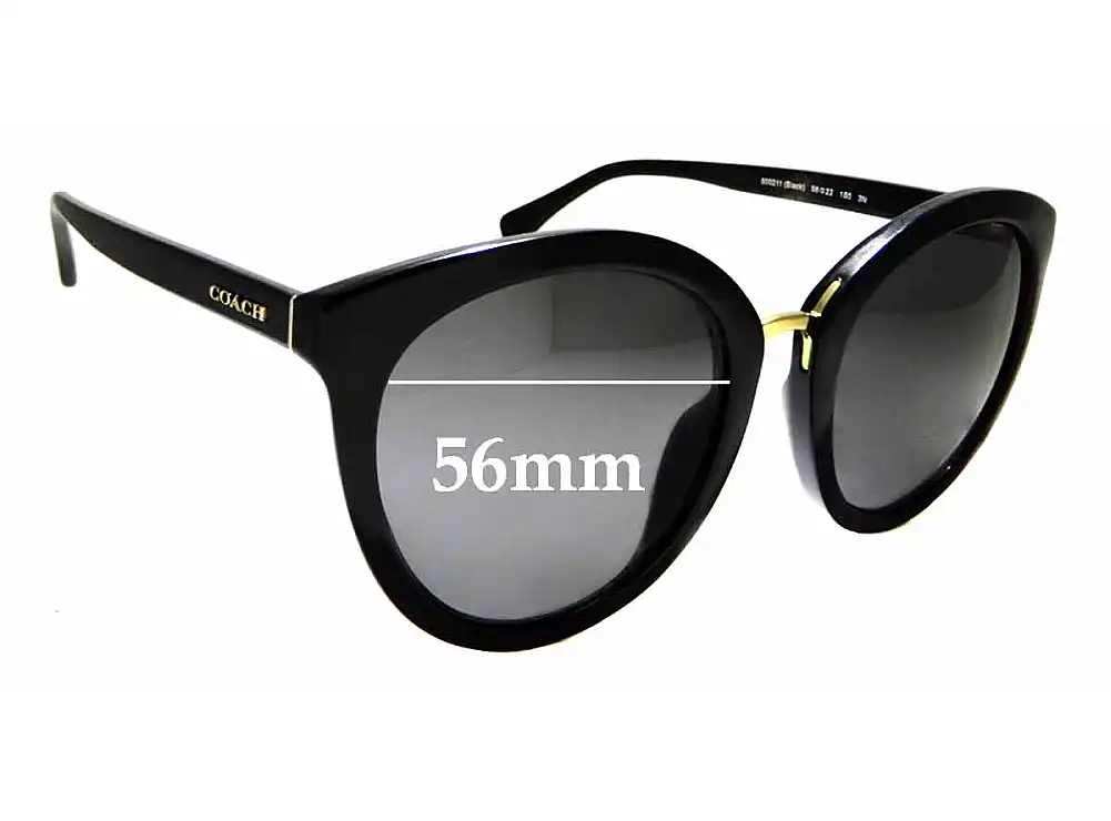 Sunglass Fix Ersatzgläser für Coach HC8199D - 56mm Wide Sunglass Fix Ersatzgläser für Coach HC8199D - 56mm Wide