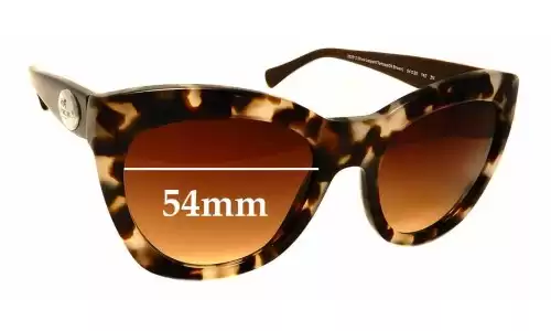 Sunglass Fix Ersatzgläser für Coach HC8151 - 54mm Wide Sunglass Fix Ersatzgläser für Coach HC8151 - 54mm Wide